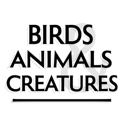 Birds, Animals & Creatures