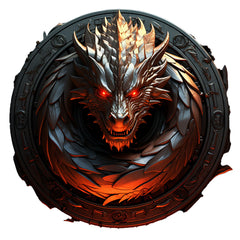One Dragon Coin Miniatures
