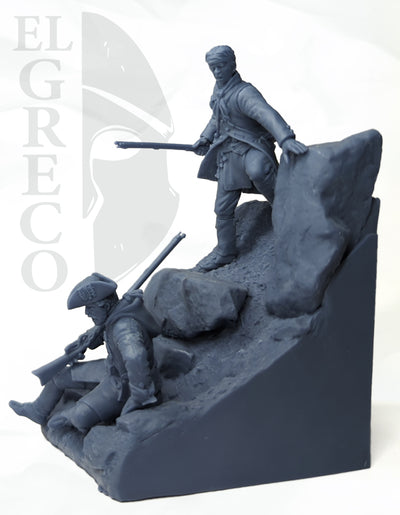 The Scouts, 1763 - 54mm - 3D Print