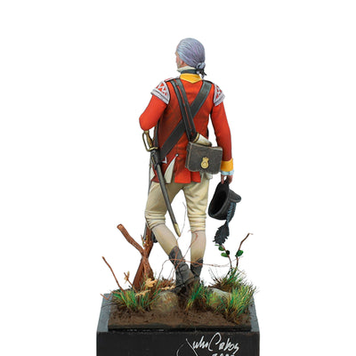 Light Infantry Officer, 10th Foot, American Revolution