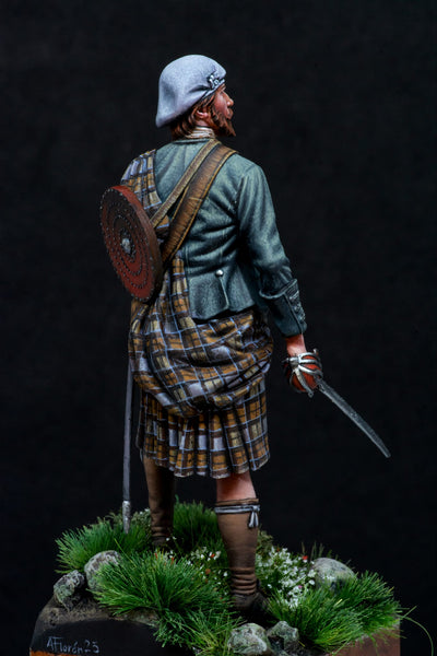 Man of the Scottish Clan,  S. XVIII  -75mm