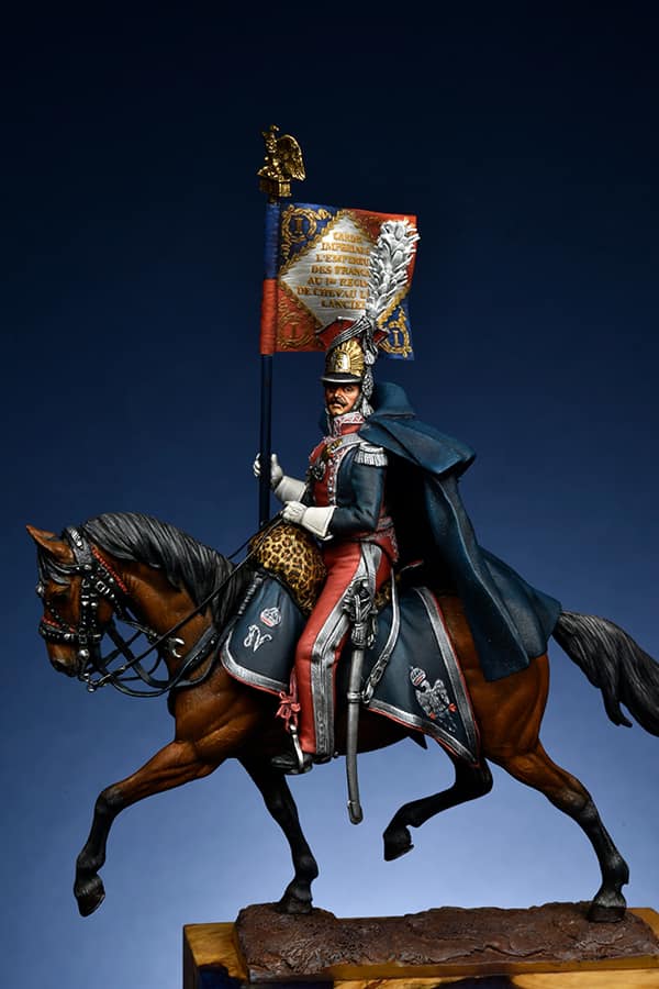 Dominik Zawidzki, Eagle Bearer of the 1st Polish Lancer Rgt