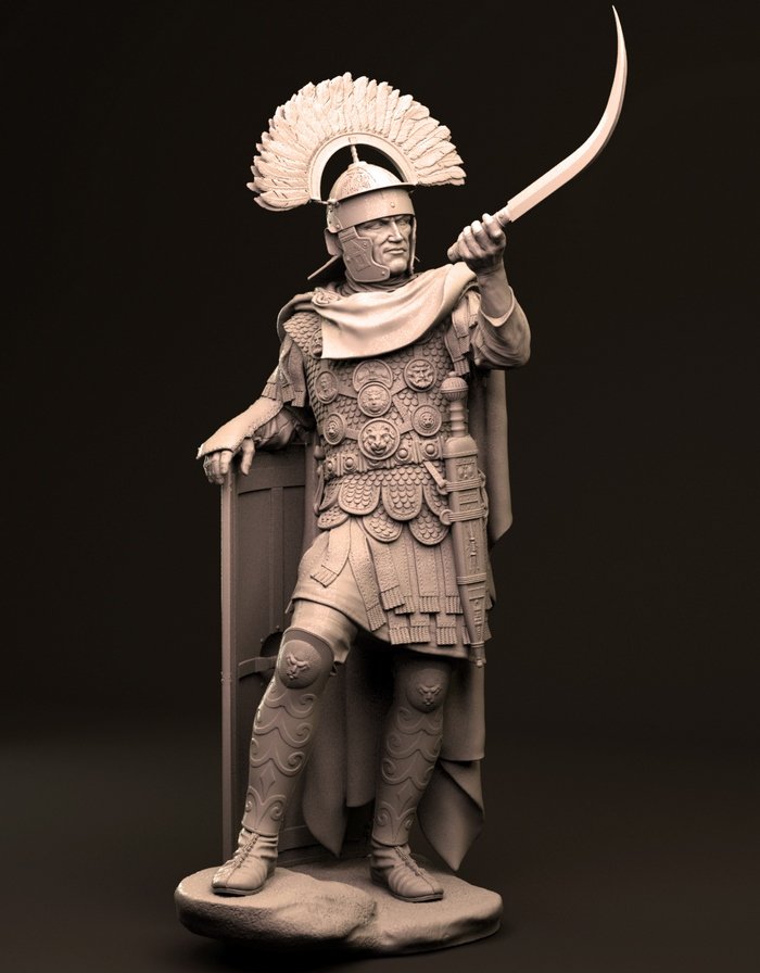 Figurines à Peindre Haron Miniatures - Série Roman Gladiators ORI72005 - Échelle 1:72 - Neuf