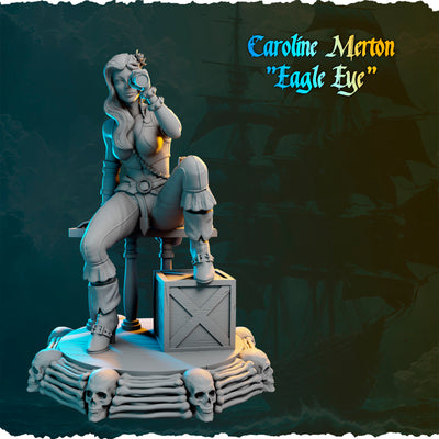 Caroline Merton "Eagle Eye" - 75mm - 3D Print