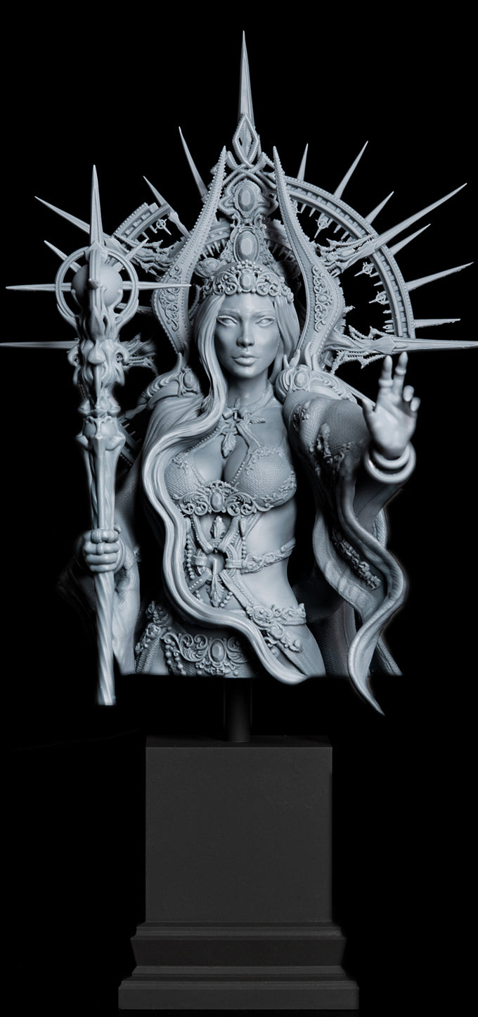 Devine Cleric Bust - 3D Print