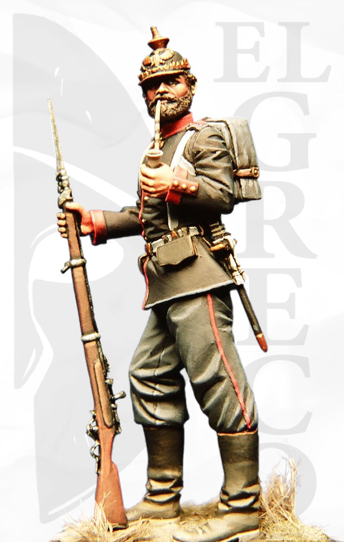 Friedrich Stelzel, Rgt 69 Prussian Line Infantry, 1860