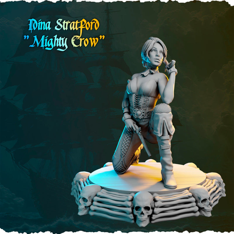 Idina Stratford "Mighty Crow" - 32mm - 3D Print