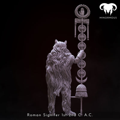 Roman Signifer 1st-2nd C. A.C. "Symbol of Power" - 90mm - 3D Print