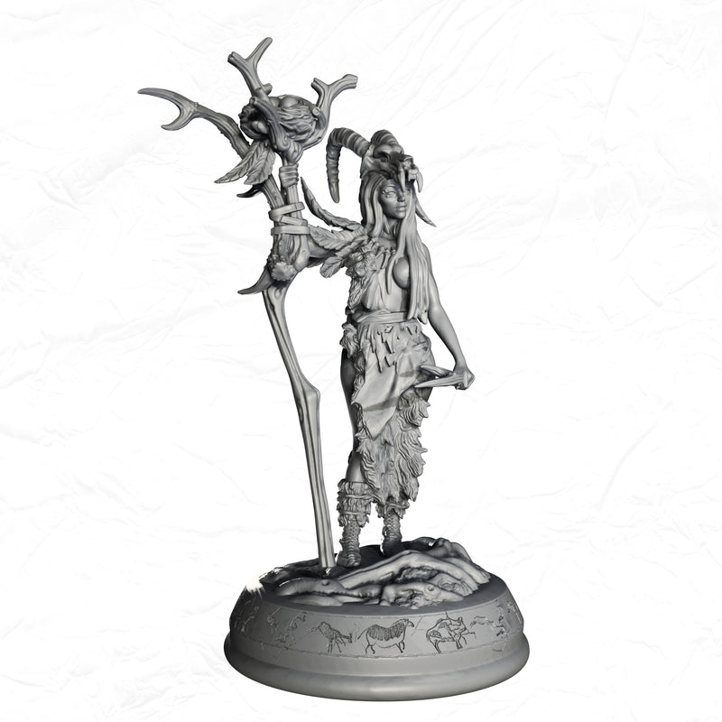 Nayeli, the Witch of the Tribe - 3D Print