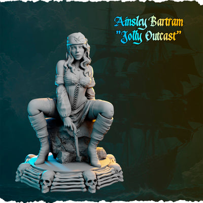 Ainsley Bartram "Jolly Outcast" - 32mm - 3D Print