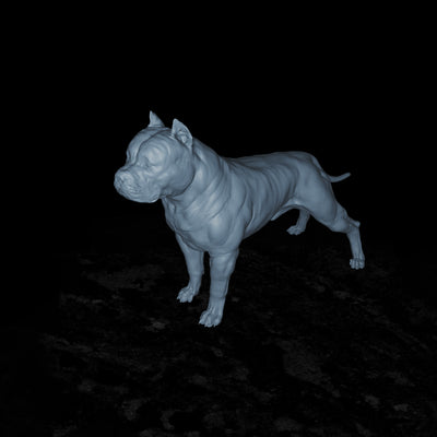 American Bull Dog - 3D Print