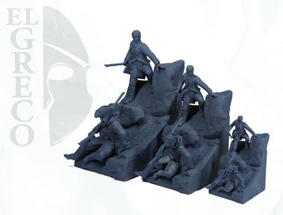 The Scouts, 1763 - 54mm - 3D Print