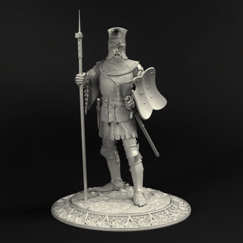 German Knight with Klappvisor Bascinet - Panzer Art - El Greco