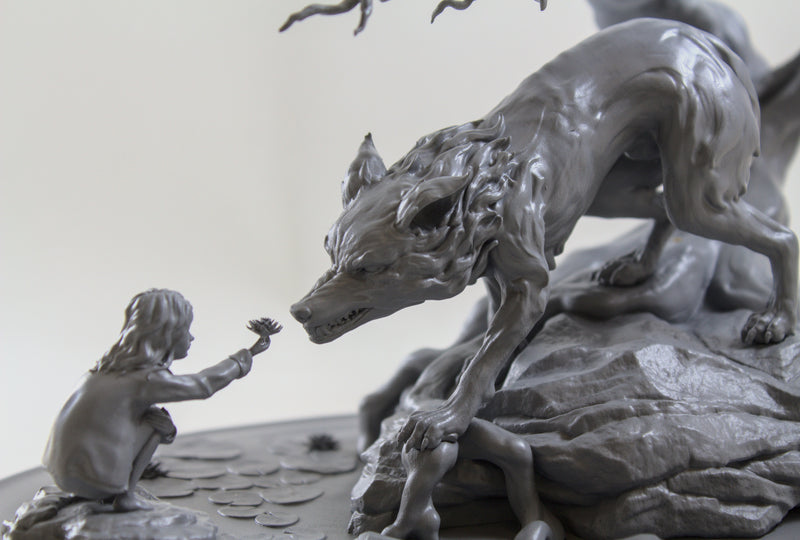 Wolf and the Girl - 3D Print