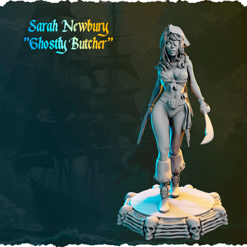 Sarah Newbury "Ghostly Butcher" - 75mm - 3D Print