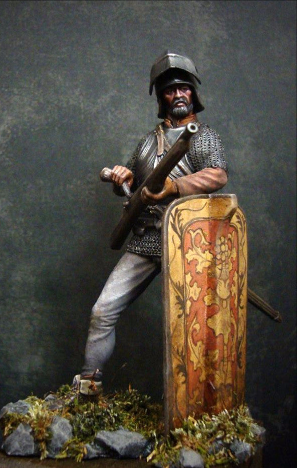 The shooter with Arquebus 15th century