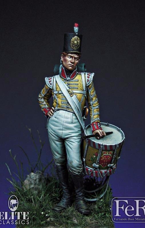 Drummer Boy, 77th East Middlesex, 1808 - FeR Miniatures - El Greco