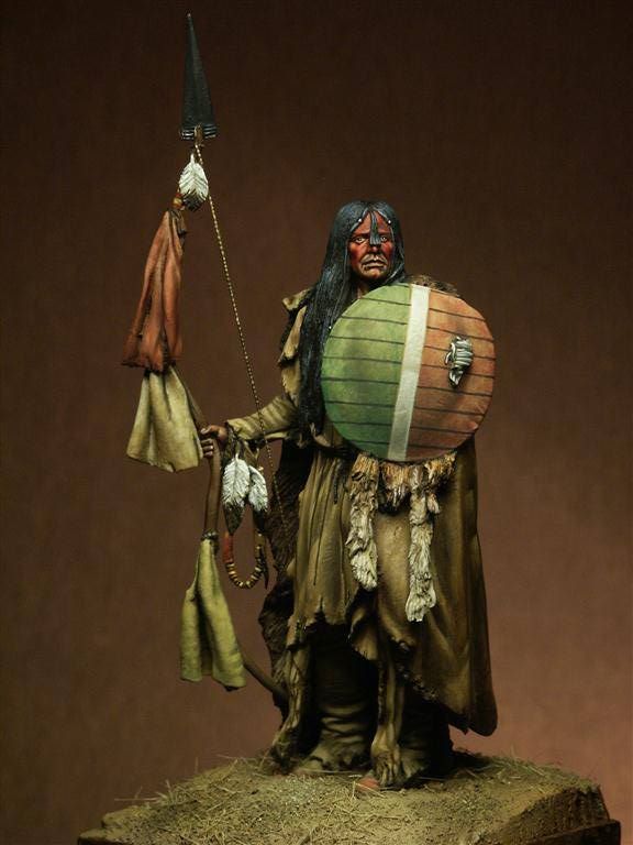 Pitatapiu, Assiniboin Warrior