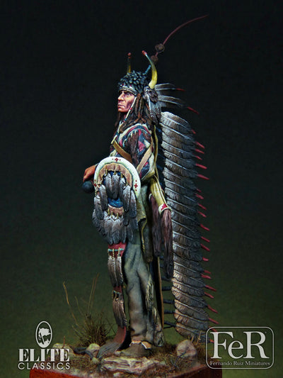 Blackfoot Blood Warrior, 1869