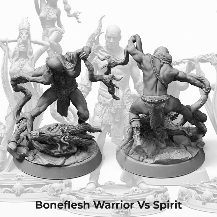 Boneflesh Warrior Spirit- 3D Print