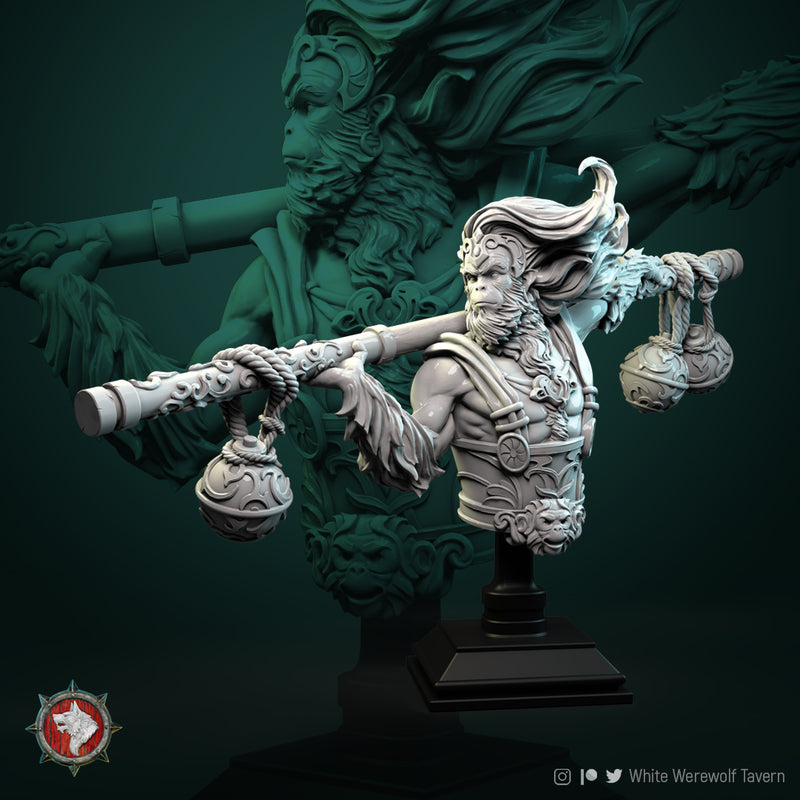 Garoto Warlord Bust - 3D Print
