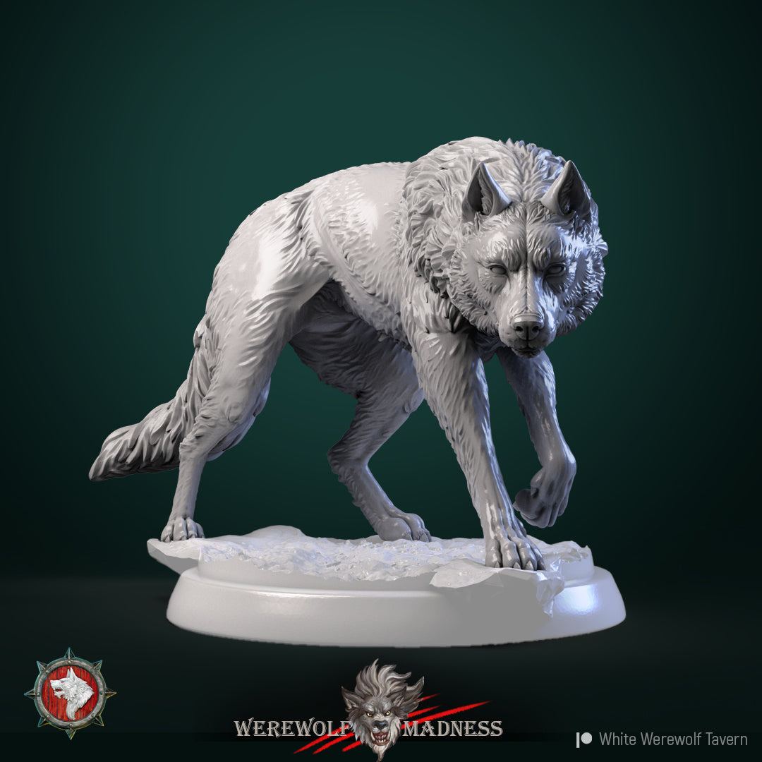 Wolves - - 3D Print - White Werewolf Tavern - Greco Miniatures – El Miniatures Ltd.