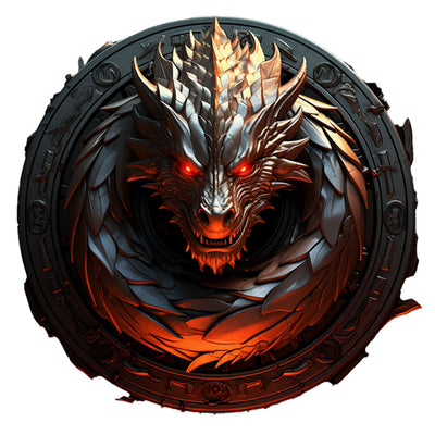 One Dragon Coin Miniatures