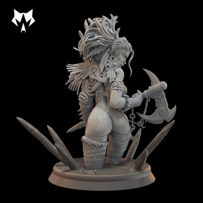 The Girl With the Axe - 3D Print