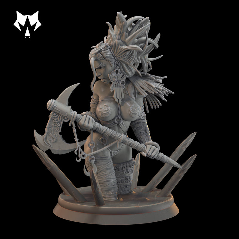 The Girl With the Axe - 3D Print