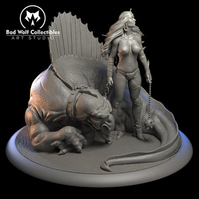The Amazon's Pet - 3D Print