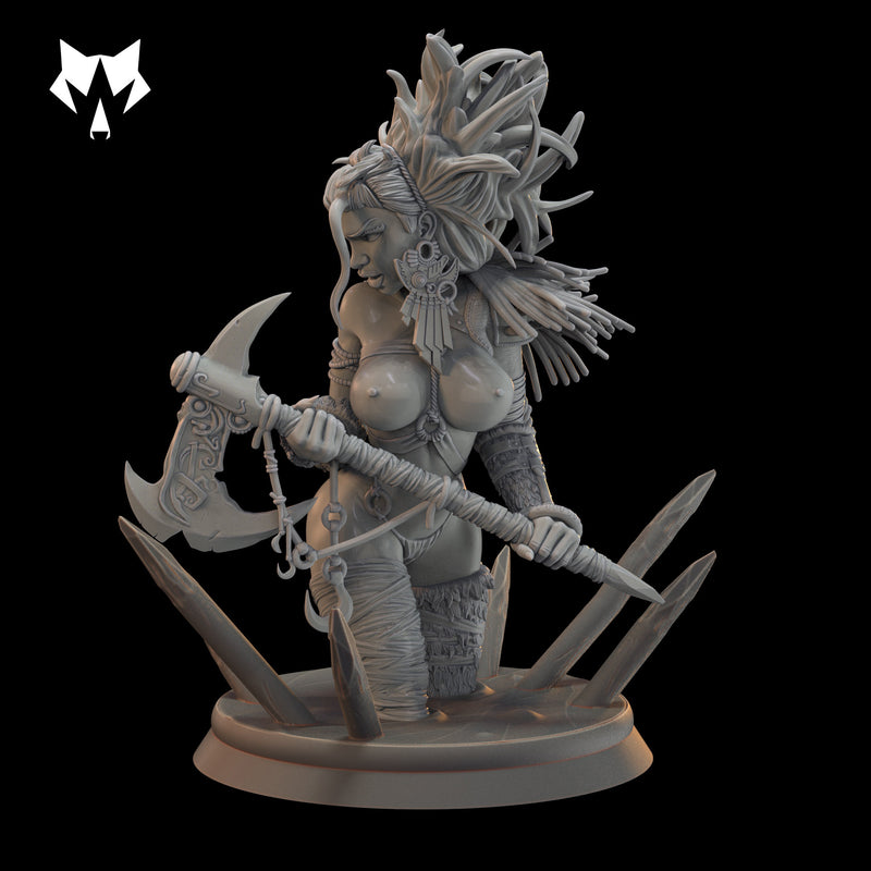 The Girl With the Axe - 3D Print