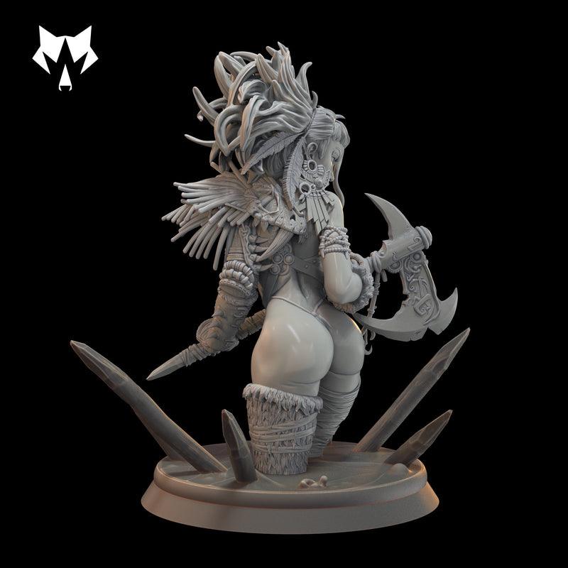 The Girl With the Axe - 3D Print