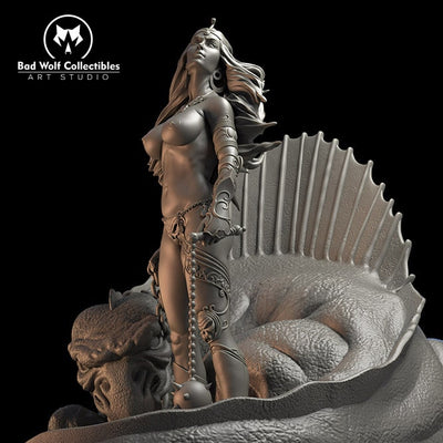 The Amazon's Pet - 3D Print