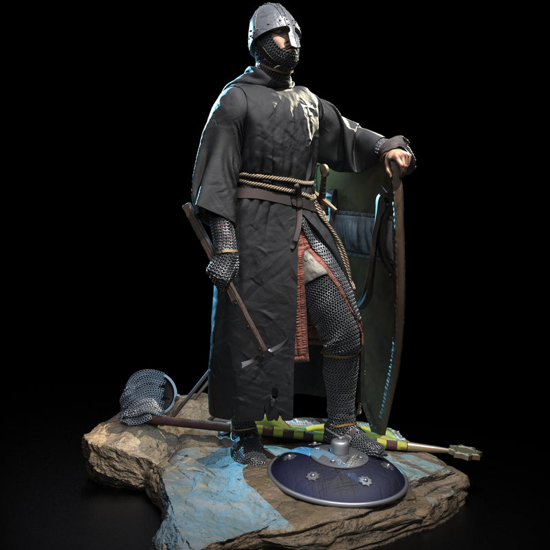 Knight Templar, 1177 - 3D Print