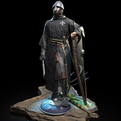 Knight Templar, 1177 - 3D Print