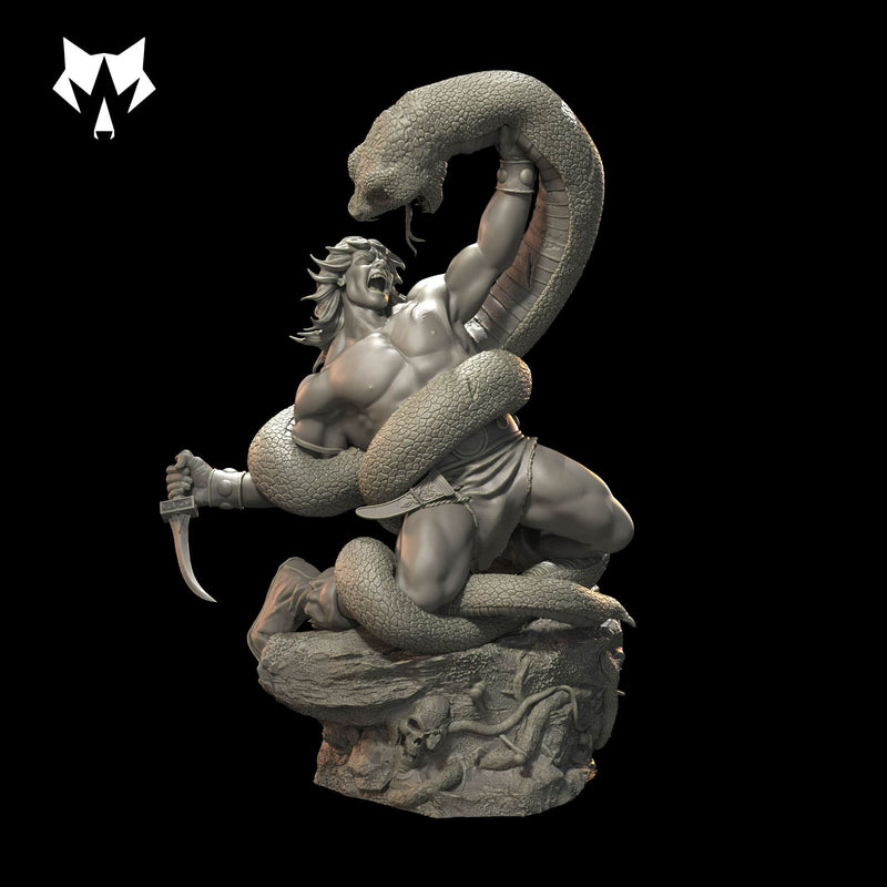 Conan Vs Set - 3D Print