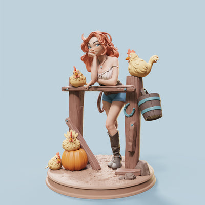 Nerissa - 32mm - 3D Print