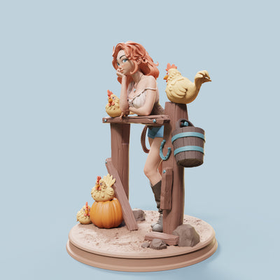 Nerissa - 32mm - 3D Print