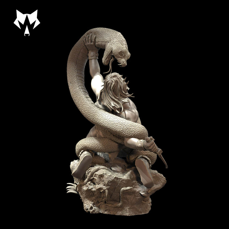 Conan Vs Set - 3D Print