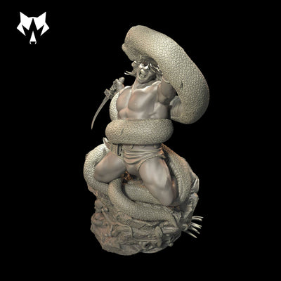 Conan Vs Set - 3D Print