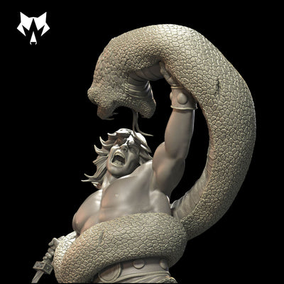 Conan Vs Set - 3D Print