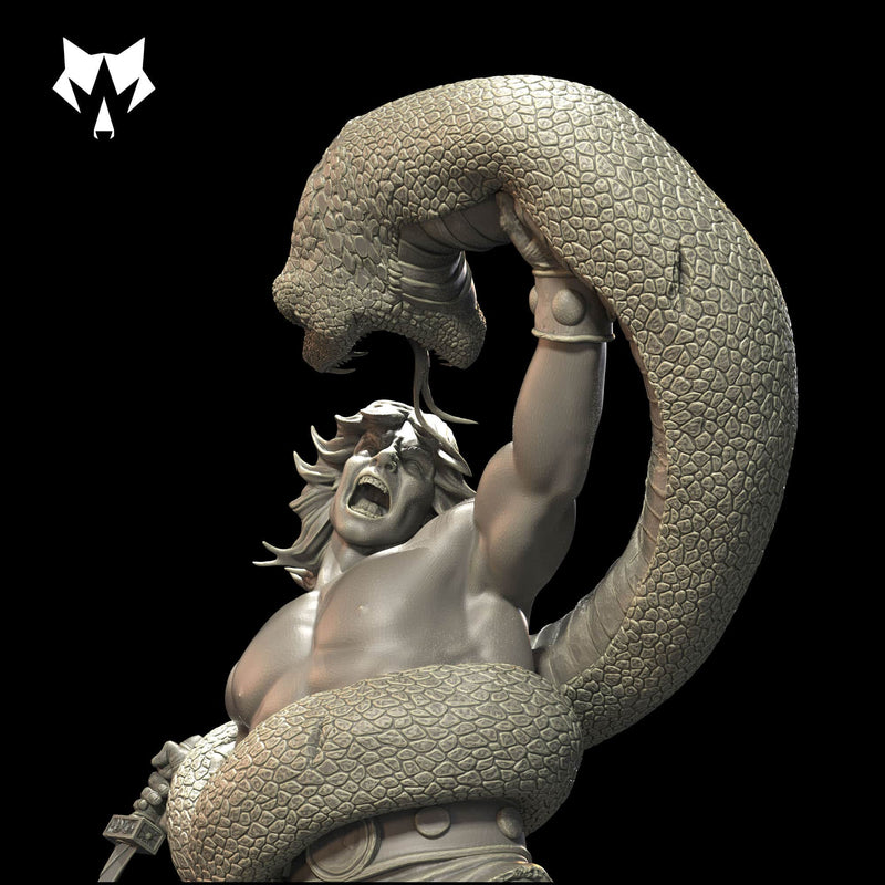 Conan Vs Set - 3D Print