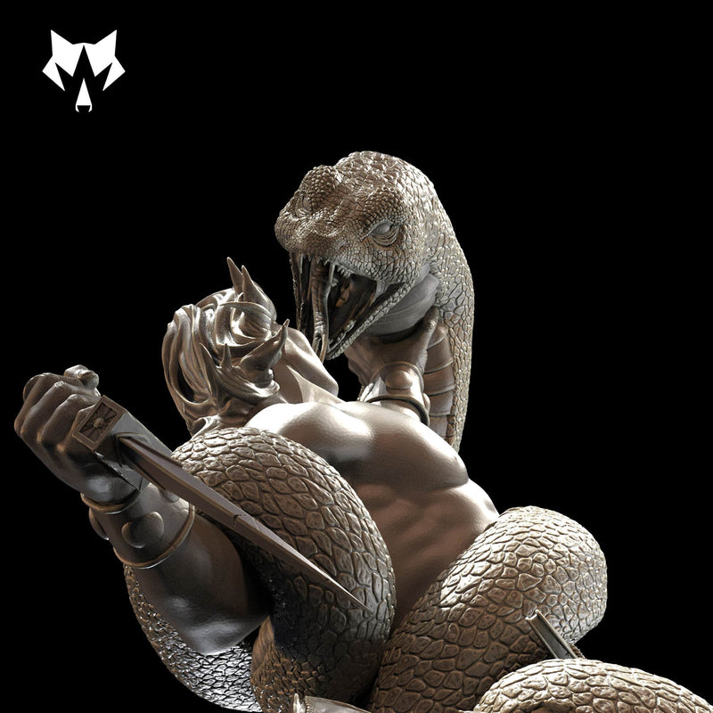 Conan Vs Set - 3D Print