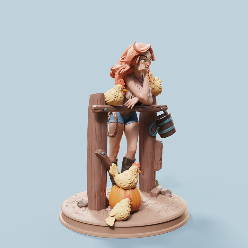 Nerissa - 32mm - 3D Print