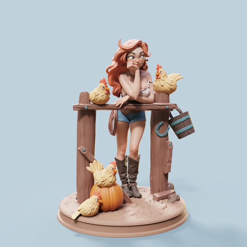 Nerissa - 32mm - 3D Print