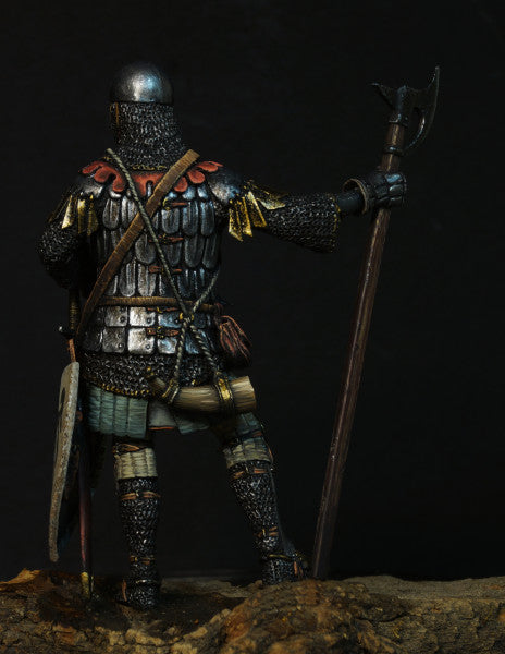 Medieval Warrior in Grotesque Armour, 1325-1335
