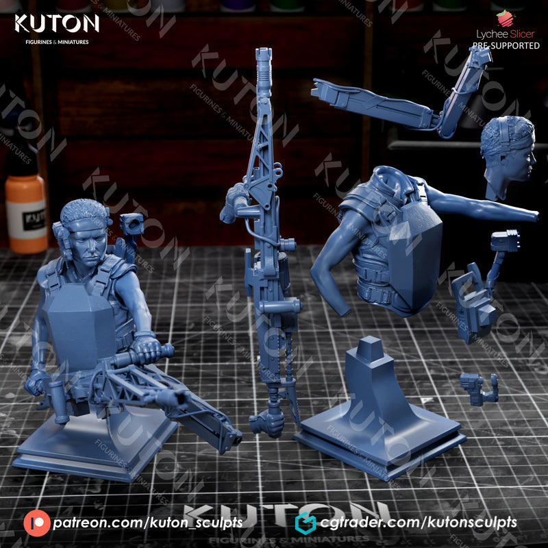 Private Vasquez Bust - 3D Print
