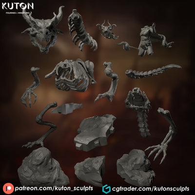 Zaya, Death Bringer - 3D Print