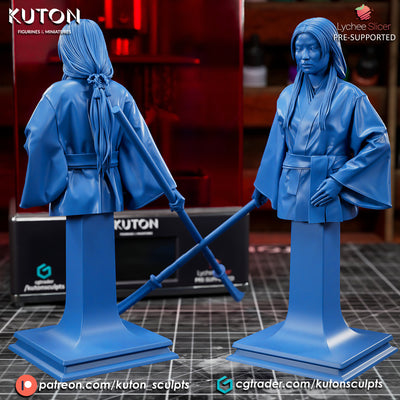Toda Mariko Bust - 3D Print