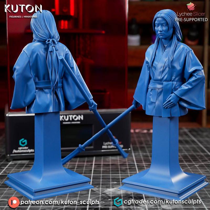Toda Mariko Bust - 3D Print